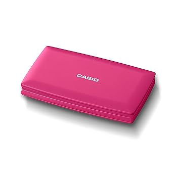 Amazon | カシオ カラフル電卓 ビビッドピンク 10桁 折りたたみ